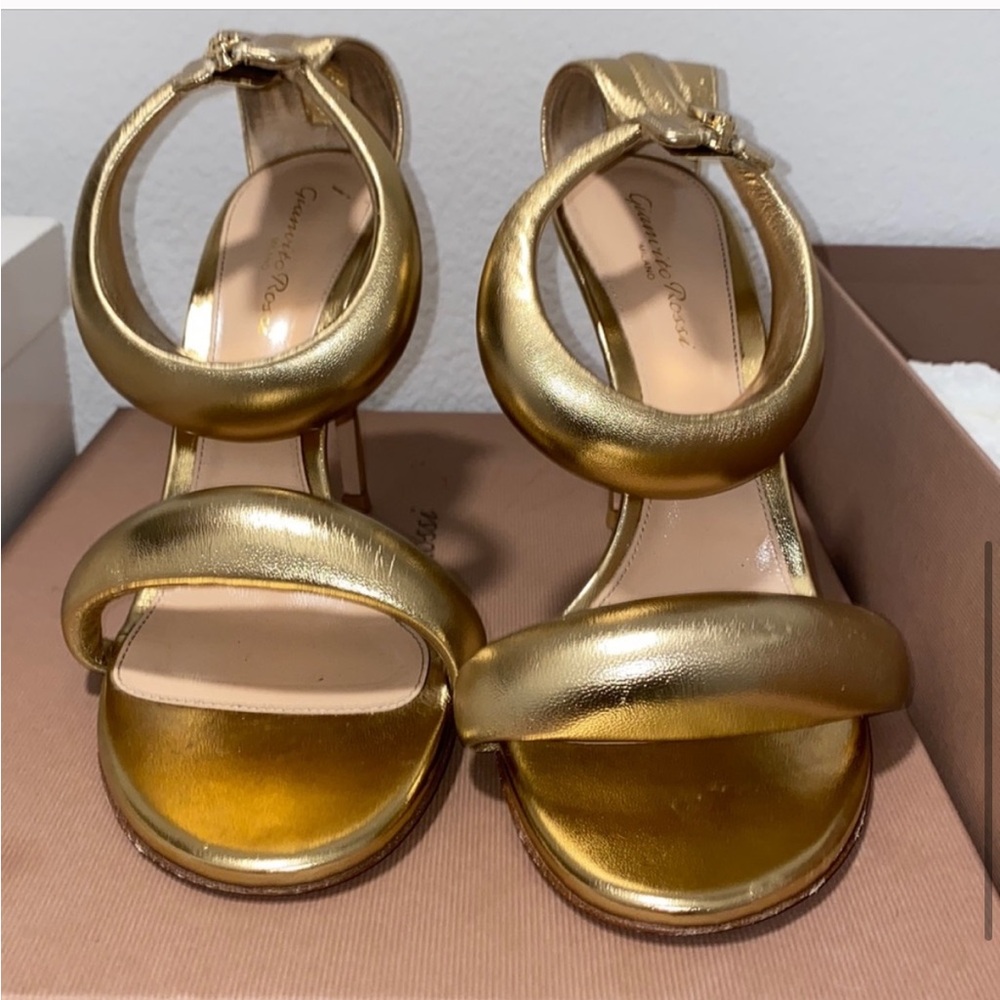 Gianvito Rossi BIJOUX gold size 40